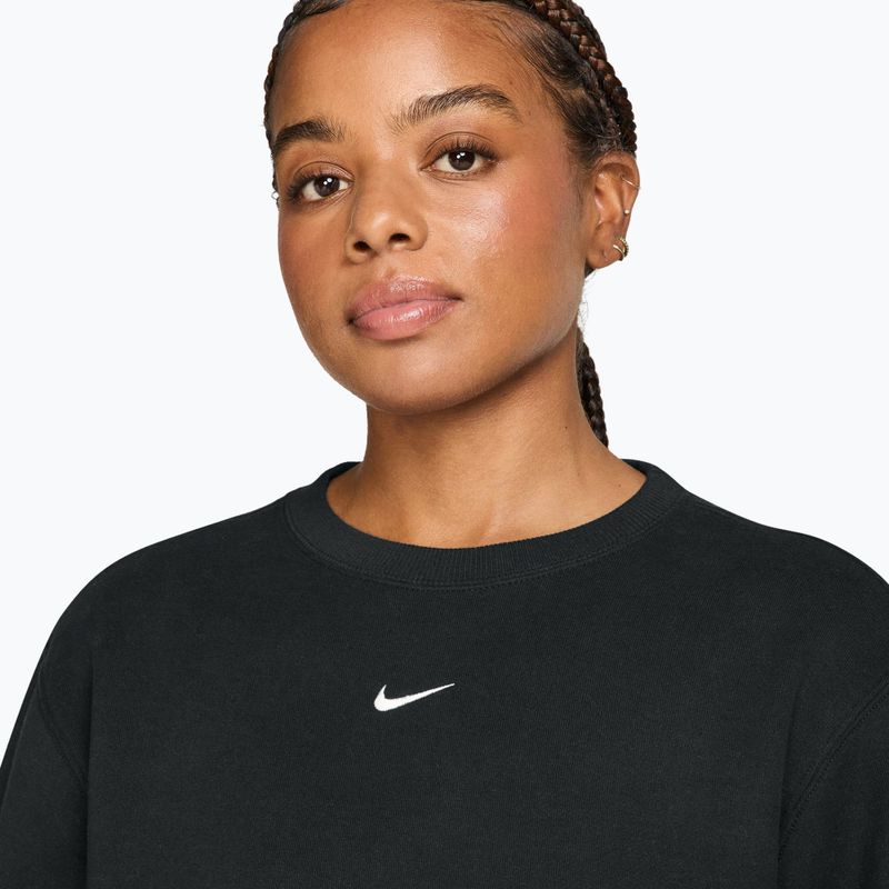 Bluza damska Nike Studio Fleece total black/sail 3