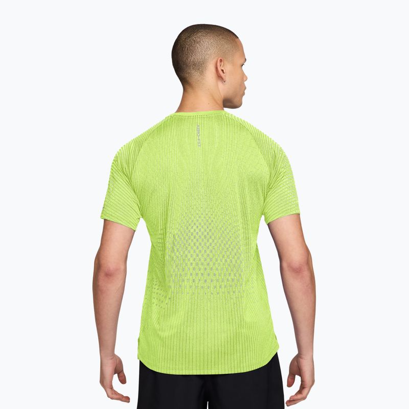 Koszulka do biegania męska Nike Stride Aero-FIT light lemon twist 2