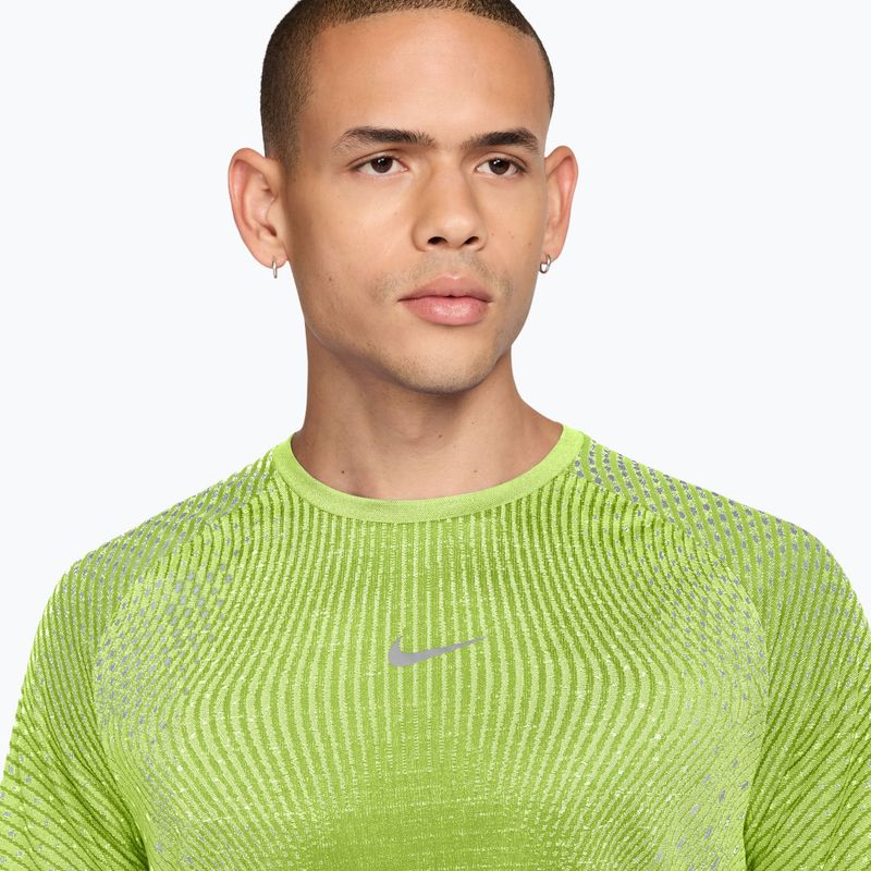 Koszulka do biegania męska Nike Stride Aero-FIT light lemon twist 3