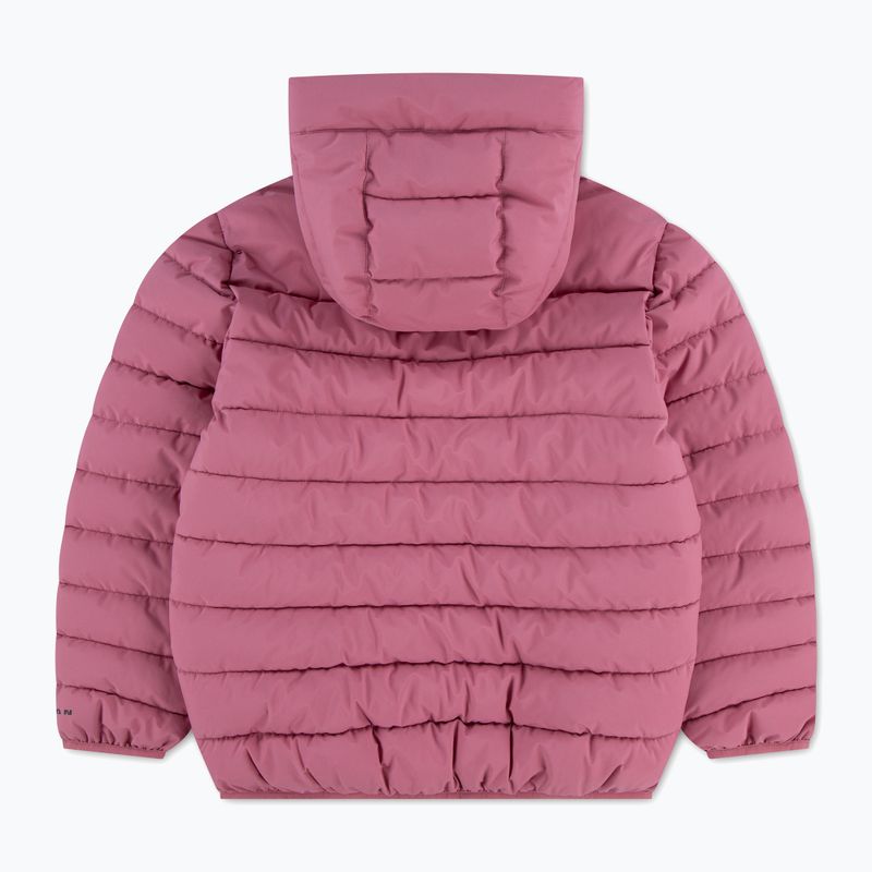 Kurtka dziecięca Jordan Midweight Puffer W/Pipping desert berry 2