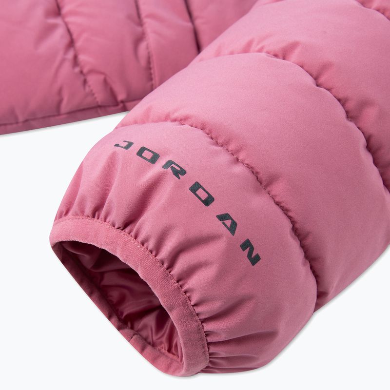 Kurtka dziecięca Jordan Midweight Puffer W/Pipping desert berry 5