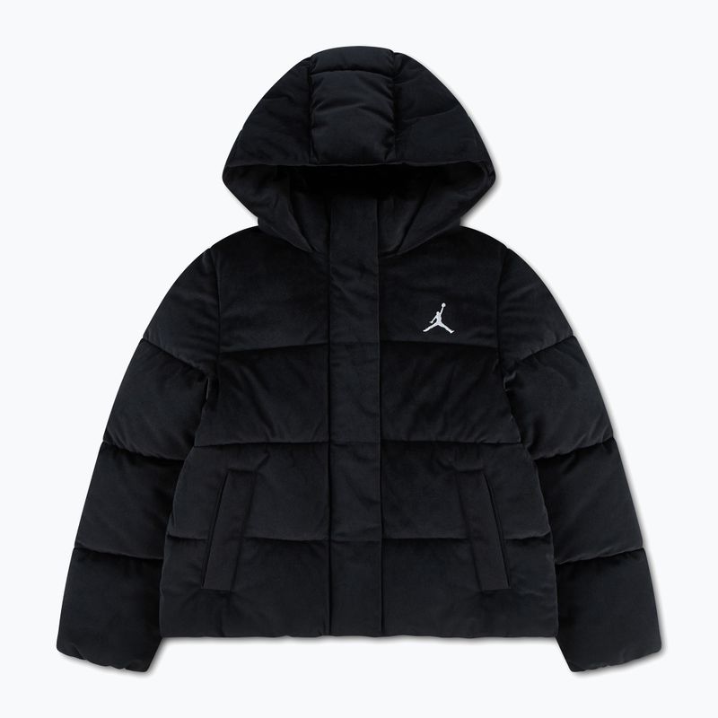 Kurtka dziecięca Nike Jordan Velvet Puffer black