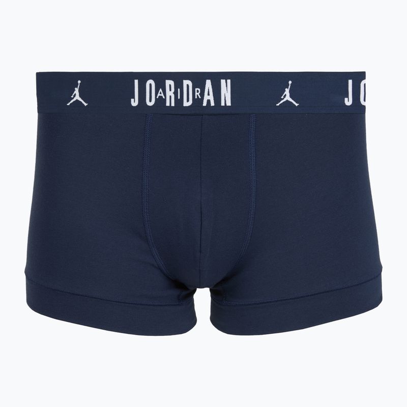 Bokserki męskie Nike Jordan Cotton Trunk 5pk gym red/black 3