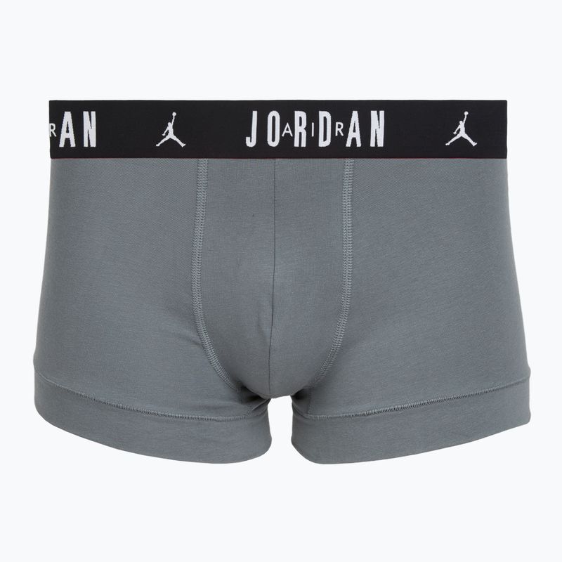 Bokserki męskie Nike Jordan Cotton Trunk 5pk gym red/black 6