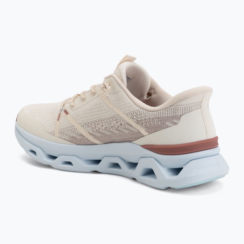 Buty damskie SKECHERS Glide Step Altus Fast Lane beige 3