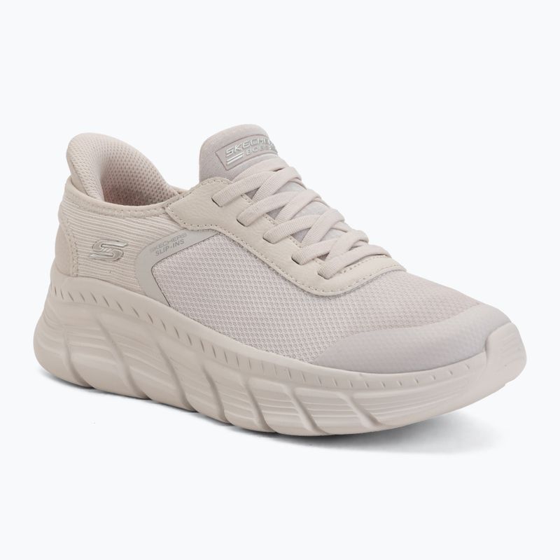 Buty damskie SKECHERS Bobs B Flex Hi Linear Force white