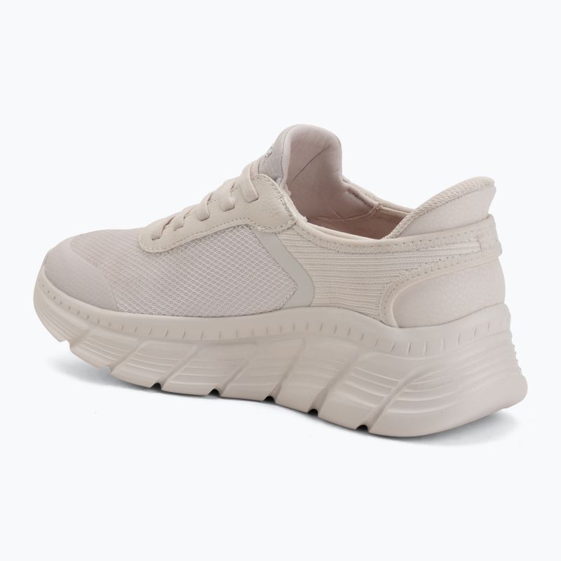 Buty damskie SKECHERS Bobs B Flex Hi Linear Force white 3