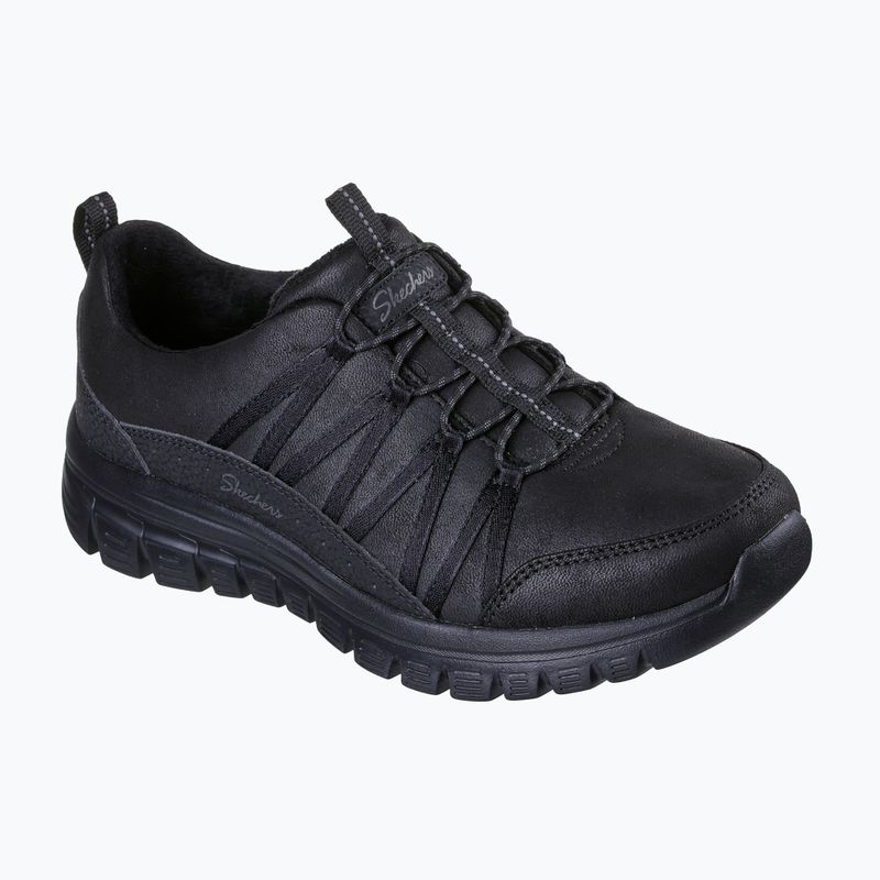 Buty damskie SKECHERS Graceful Cozy Hug black 8