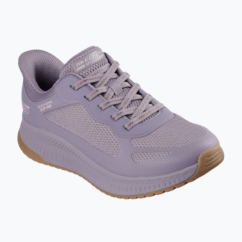 Buty damskie SKECHERS Bobs Squad 4 Staple Look purple 8