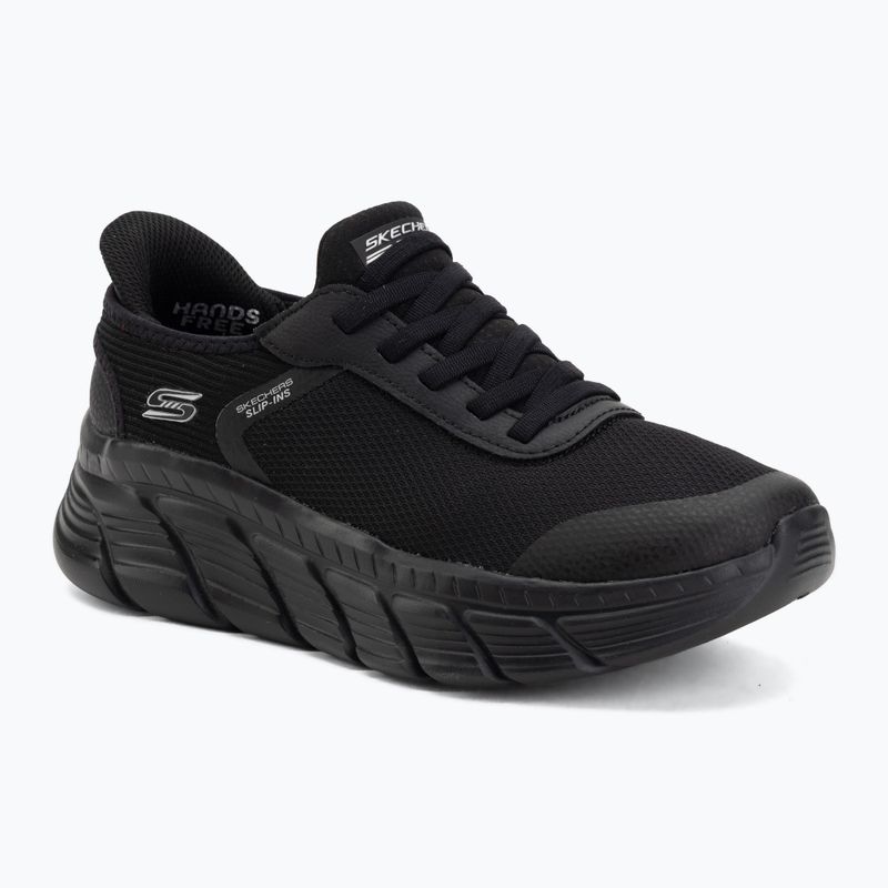 Buty damskie SKECHERS Bobs B Flex Hi Linear Force black