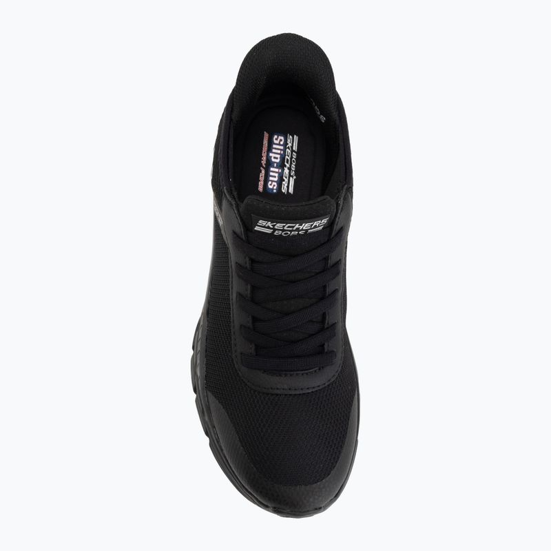 Buty damskie SKECHERS Bobs B Flex Hi Linear Force black 5