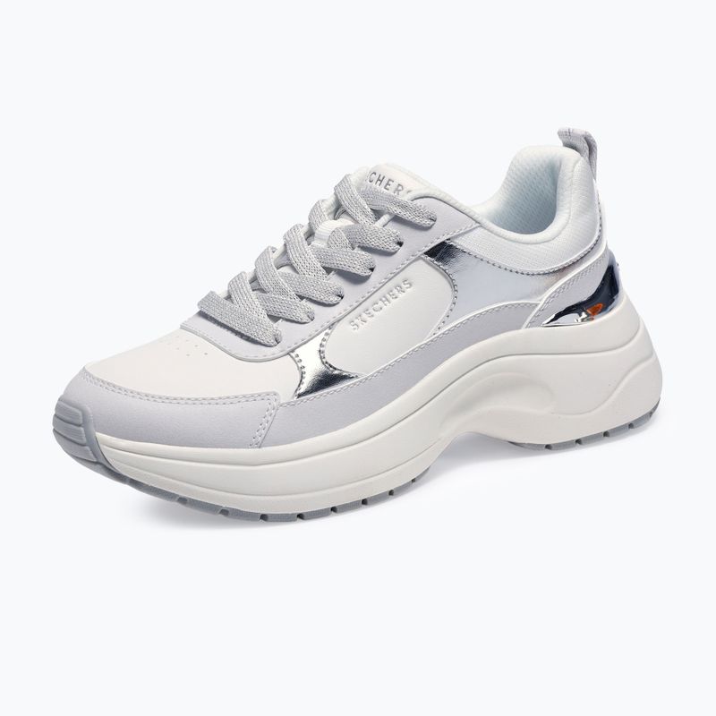 Buty damskie SKECHERS Hazel 2 Stunning You white 4