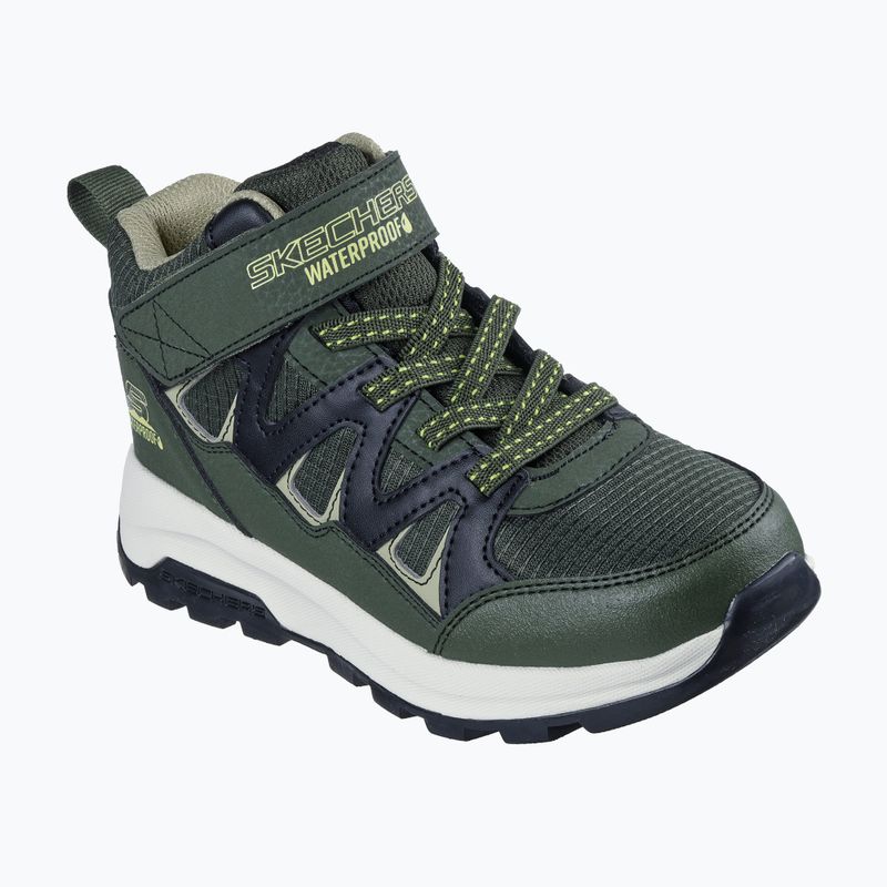 Buty dziecięce SKECHERS Storm Blazer Drizzle Squad olive/black 8