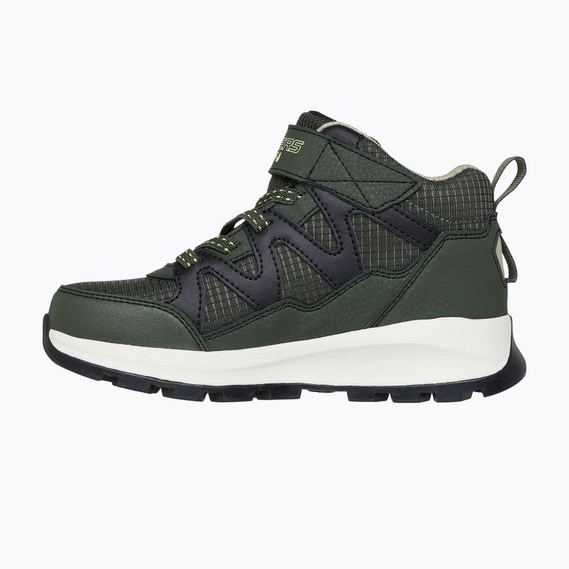 Buty dziecięce SKECHERS Storm Blazer Drizzle Squad olive/black 10