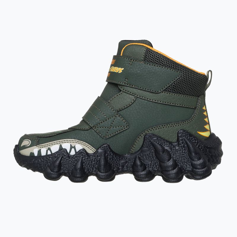 Śniegowce dziecięce SKECHERS Skech-O-Saurus Lights 2.0 green 3
