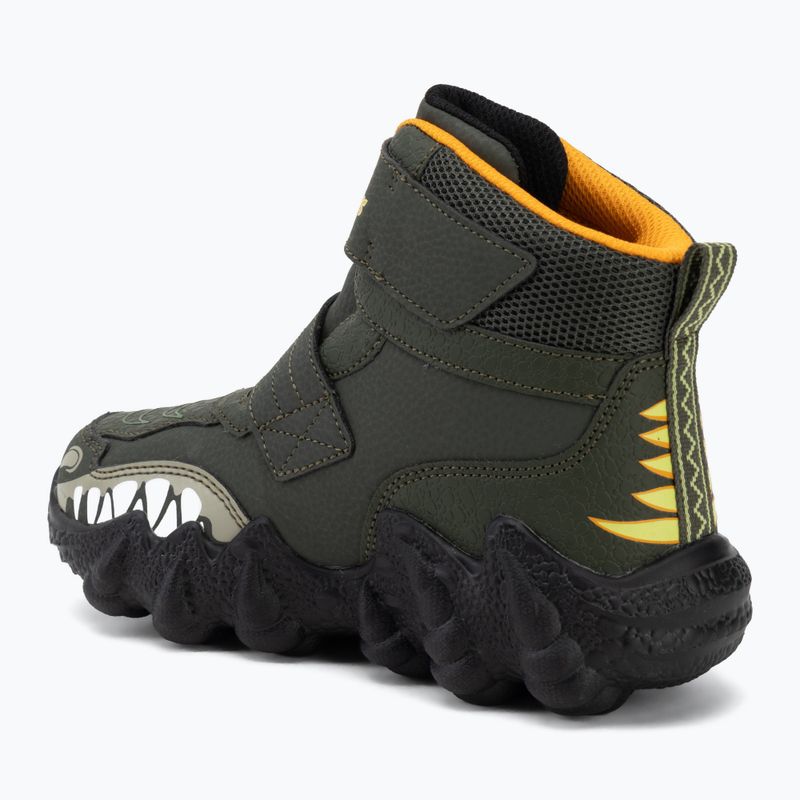 Śniegowce dziecięce SKECHERS Skech-O-Saurus Lights 2.0 green 3