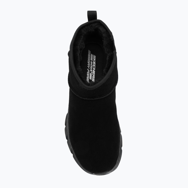 Buty damskie SKECHERS Bobs B Flex Hi Hi Frost black 5