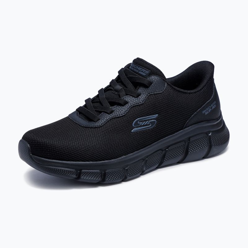 Buty męskie SKECHERS Bobs B Flex Glacial Edge black 4