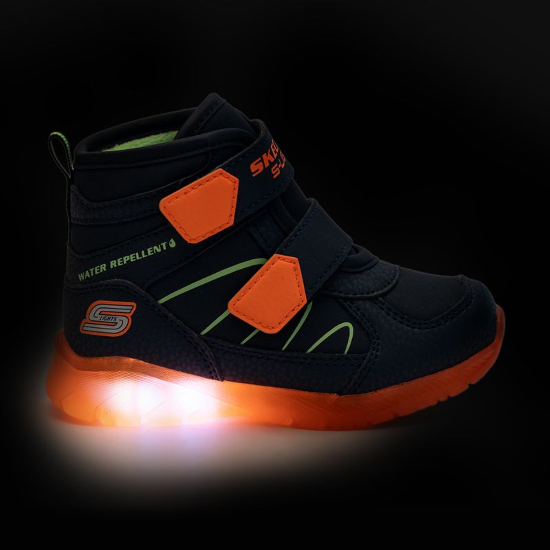Buty dziecięce SKECHERS Illumi-Brights Splash Beams navy/orange 8