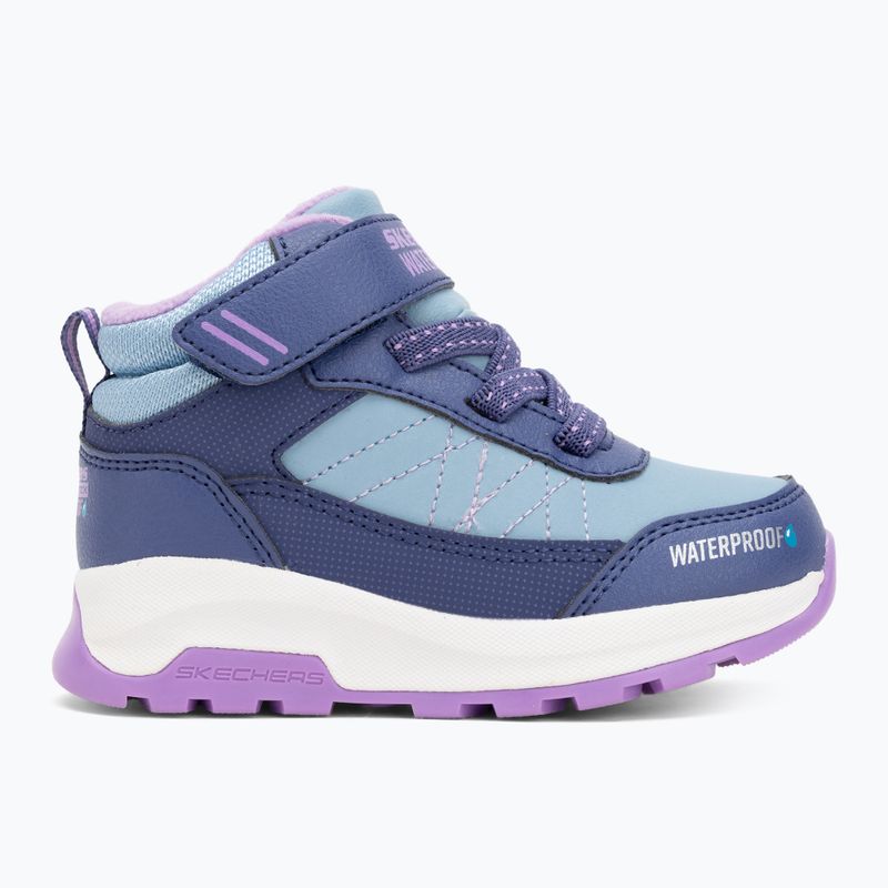Buty dziecięce SKECHERS Storm Blazer Artic Mass navy/purple 2