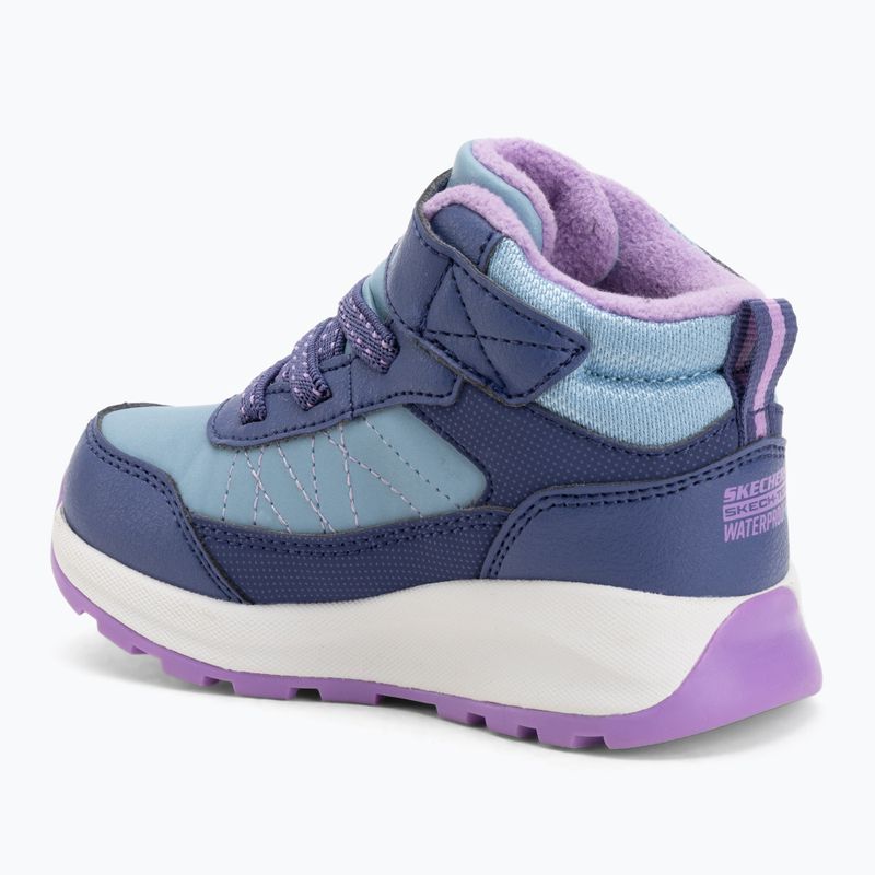 Buty dziecięce SKECHERS Storm Blazer Artic Mass navy/purple 3