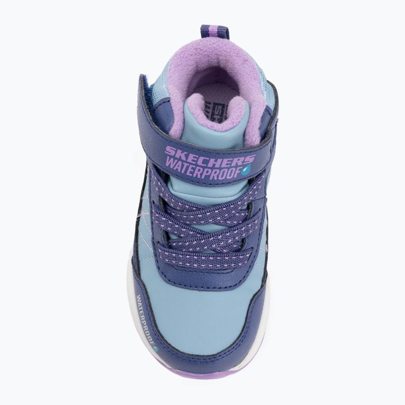 Buty dziecięce SKECHERS Storm Blazer Artic Mass navy/purple 5