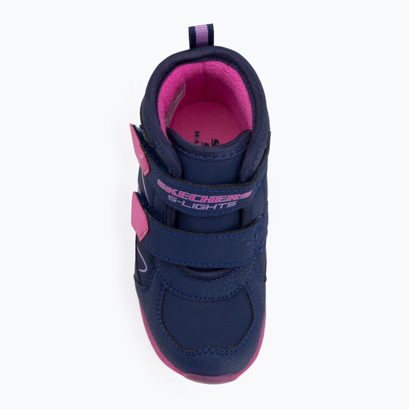 Buty dziecięce SKECHERS Illumi-Brights Polar Steppers navy/multi 5