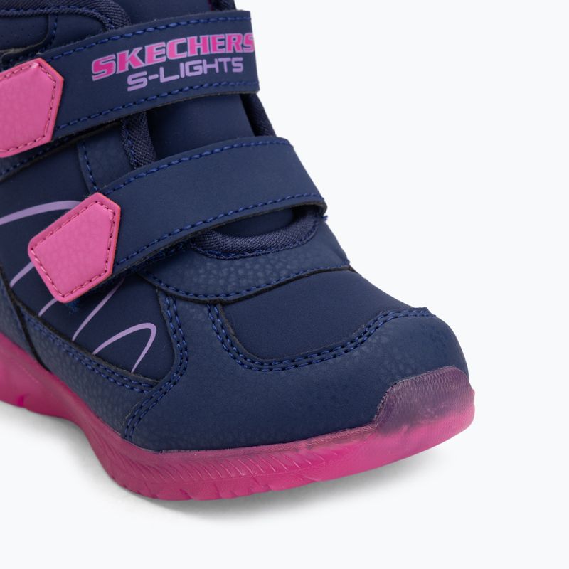 Buty dziecięce SKECHERS Illumi-Brights Polar Steppers navy/multi 7
