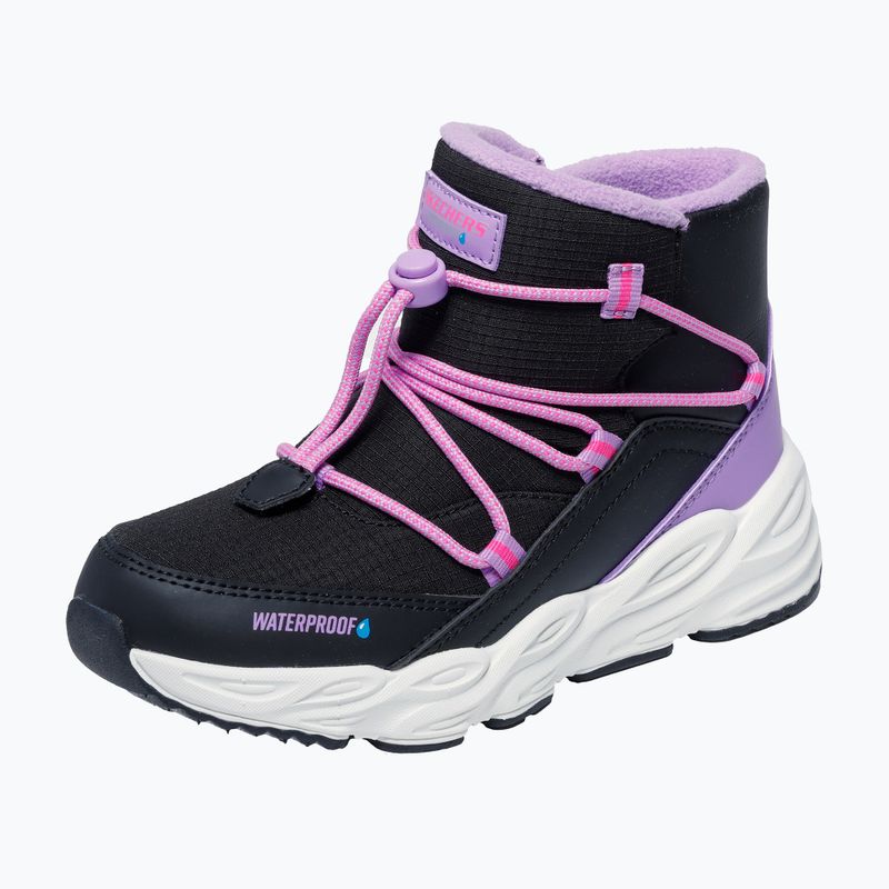Śniegowce dziecięce SKECHERS Turbo Tread Black 4