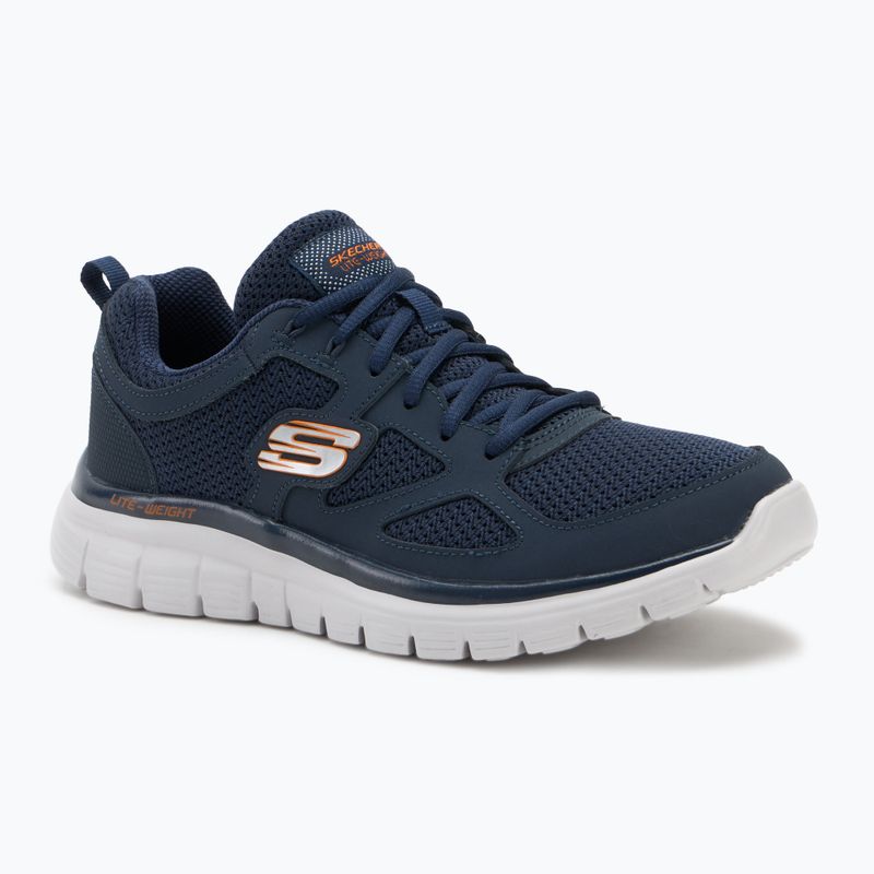 Buty męskie SKECHERS Burns Agoura navy/orange