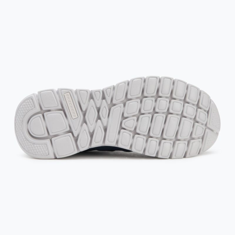 Buty męskie SKECHERS Burns Agoura navy/orange 4