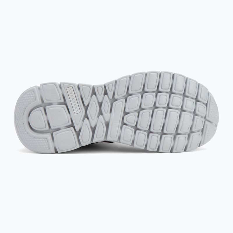 Buty męskie SKECHERS Burns Agoura burgundy 4