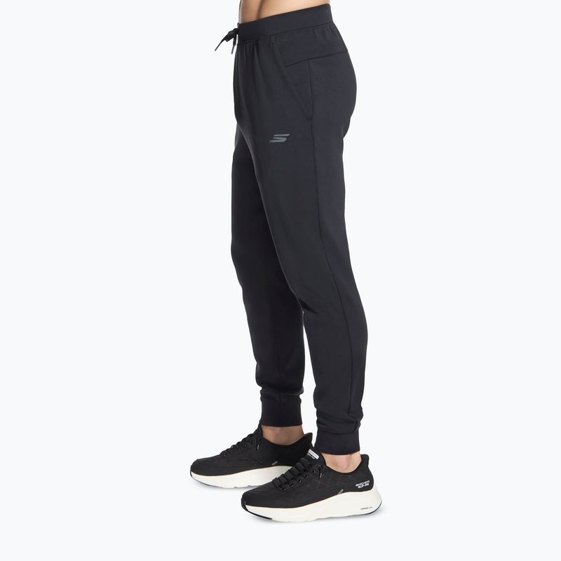Spodnie męskie SKECHERS Skechlux Elevate Jogger black 4
