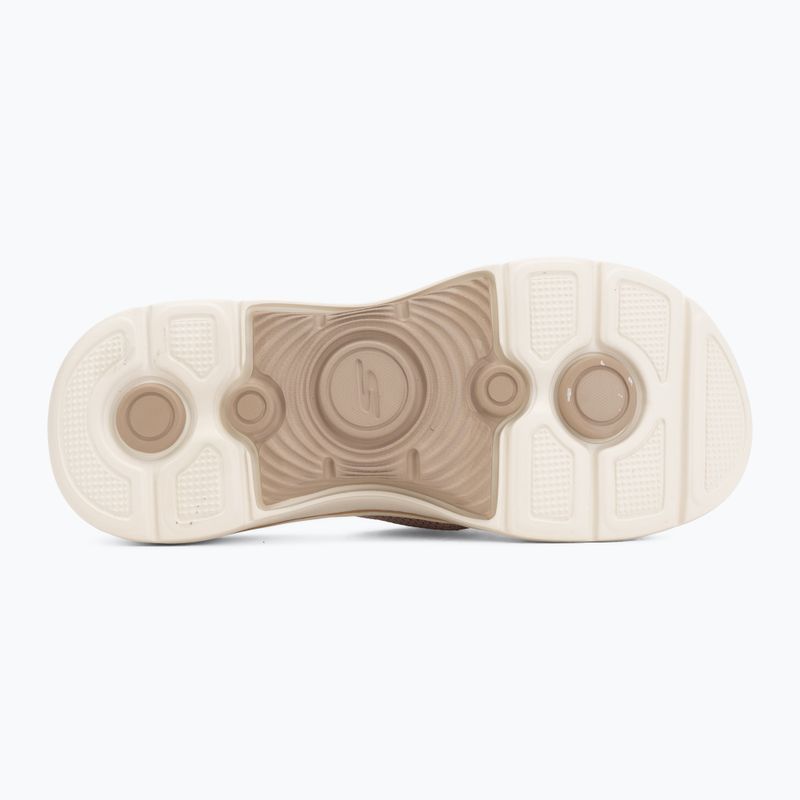 Klapki damskie SKECHERS Go Walk Arch Fit 2.0 Dakota brown 4