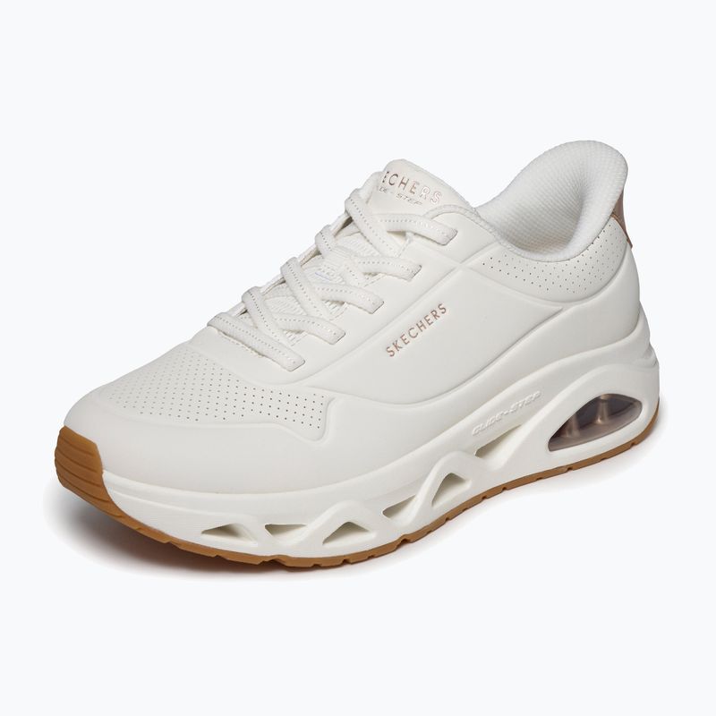 Buty damskie SKECHERS Uno Glide-Step Glide On Air white 4