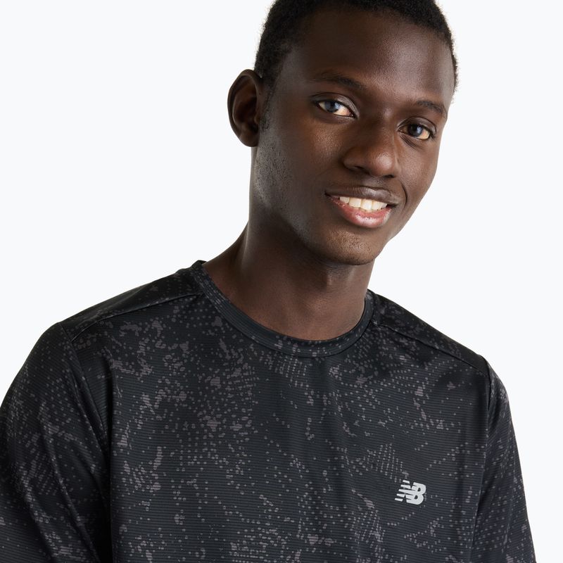 Koszulka męska New Balance Essentials Printed T-Shirt neptune grey 4
