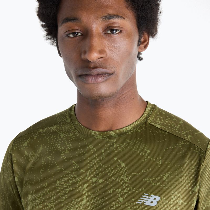 Koszulka męska New Balance Essentials Printed T-Shirt wakame/sport green 4
