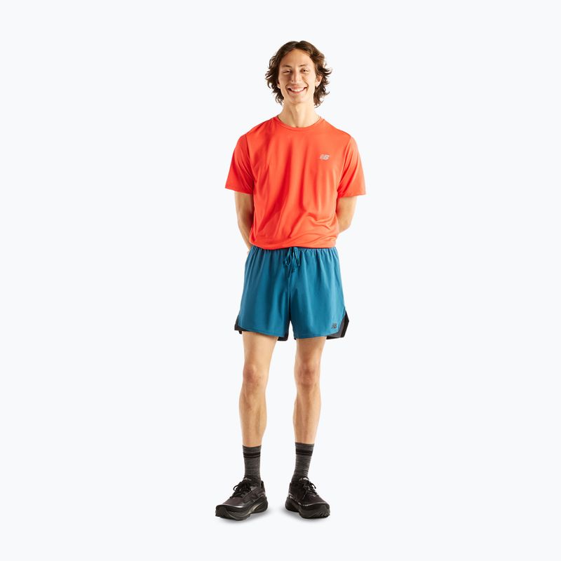 Spodenki do biegania męskie New Balance Run Essentials 5" Short streamsong 2
