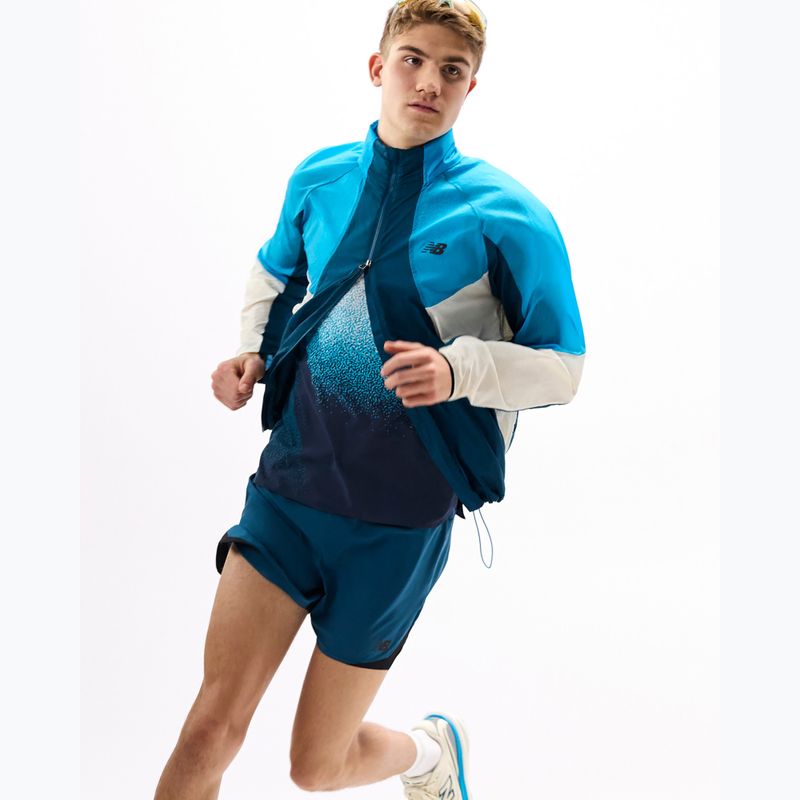 Spodenki do biegania męskie New Balance Run Essentials 5" Short streamsong 10