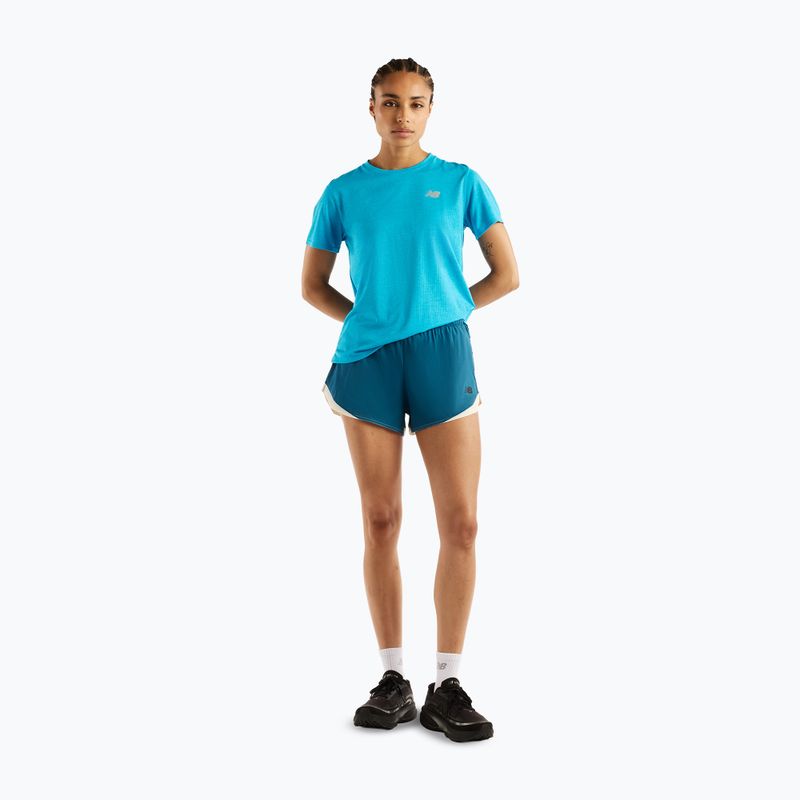 Spodenki do biegania damskie New Balance Run Essentials 3" Short streamsong 2