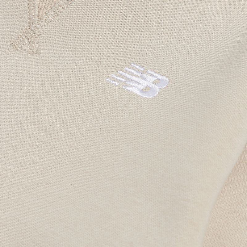 Bluza dziecięca New Balance Brush Back Small Logo Hoodie timberwolf 3