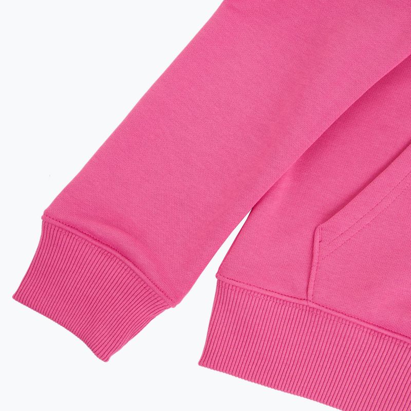 Bluza dziecięca New Balance FT Stacked Logo Hoodie pink satin 10