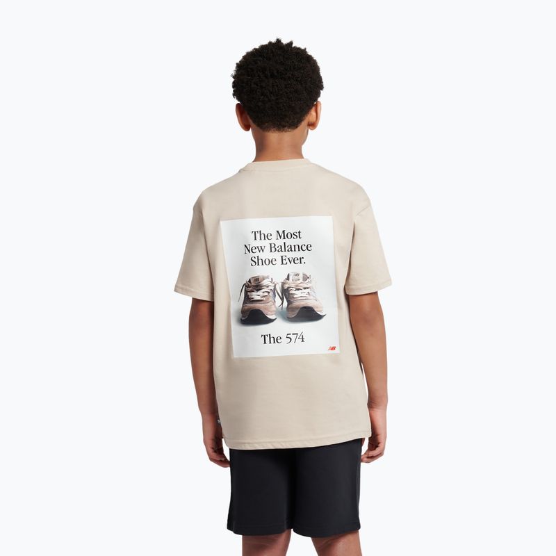 Koszulka New Balance 574 Shoe Graphic Tee timberwolf 3