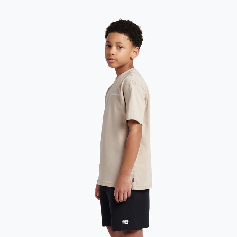 Koszulka dziecięca New Balance 574 Shoe Graphic Tee timberwolf 4