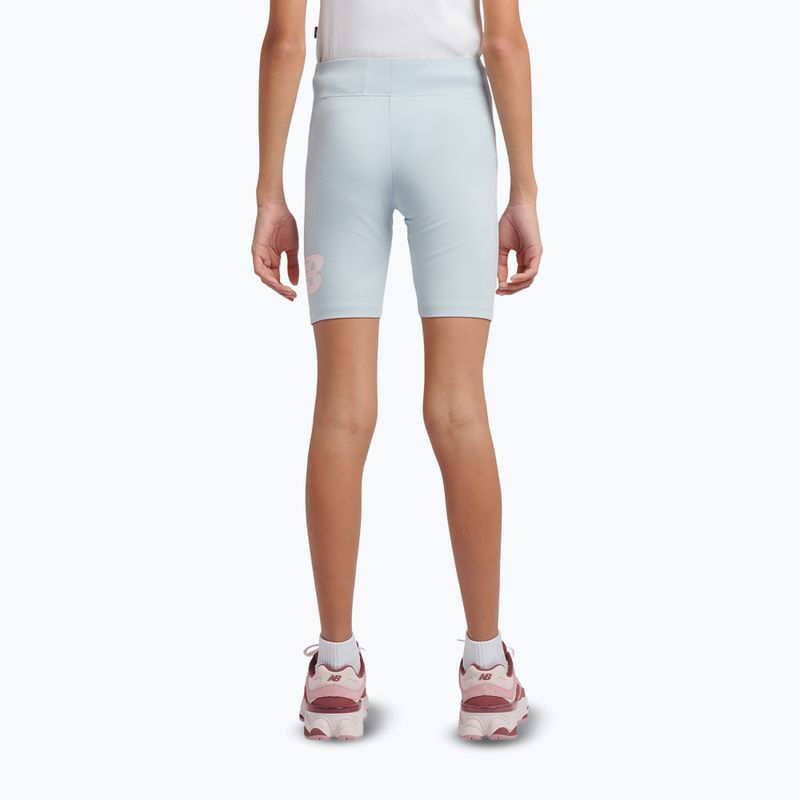 Spodenki dziecięce New Balance Stacked Logo Cycle oxford blue 3