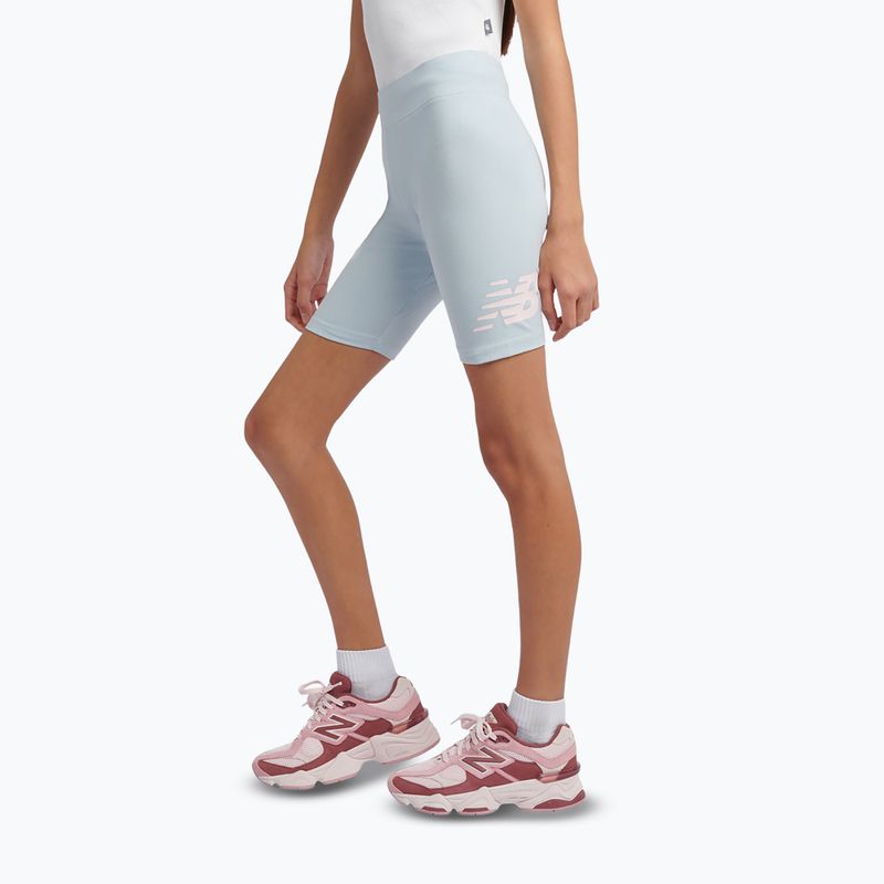 Spodenki dziecięce New Balance Stacked Logo Cycle oxford blue 4