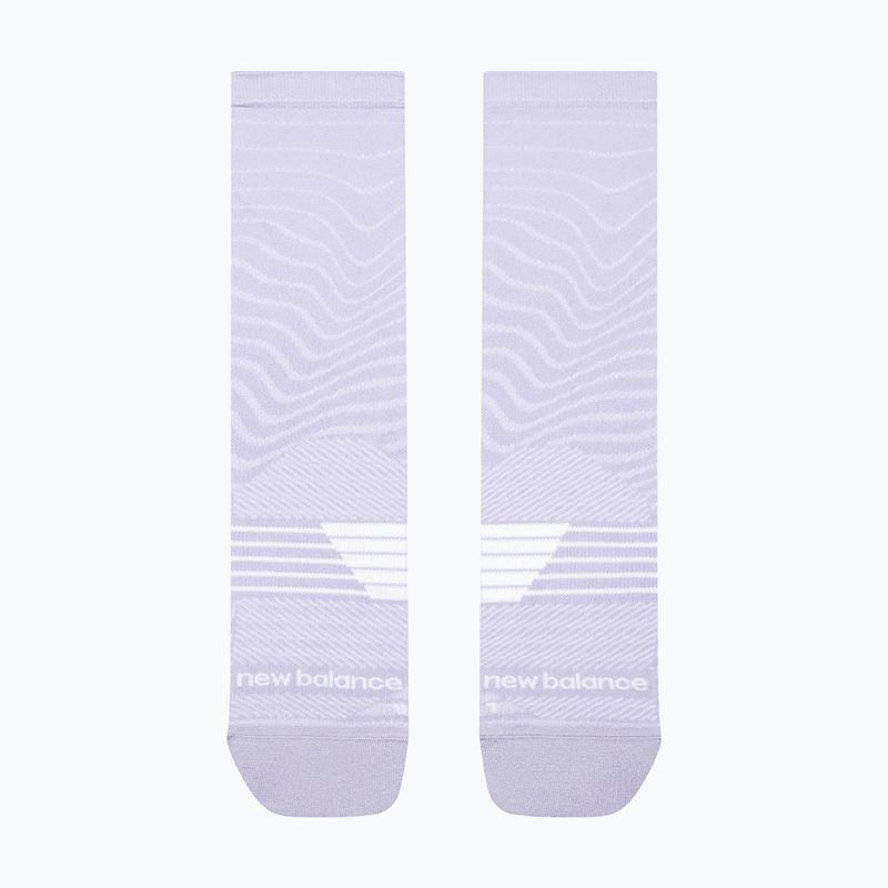 Skarpety New Balance Pro Run Cushion Crew smoked violet 2