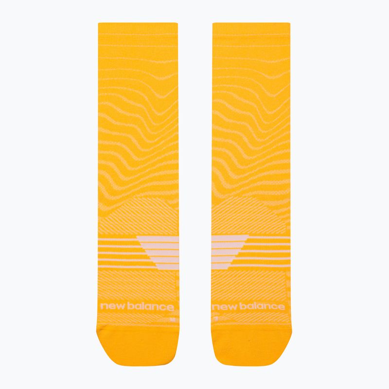 Skarpety New Balance Pro Run Cushion Crew satsuma orange 2