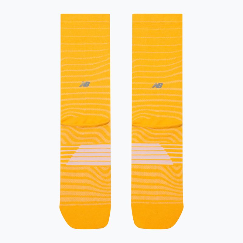 Skarpety New Balance Pro Run Cushion Crew satsuma orange 3