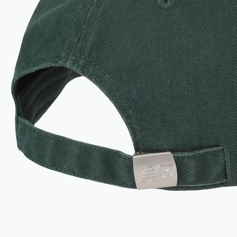 Czapka z daszkiem New Balance 6 Panel Classic V 2.0 nordic green 3
